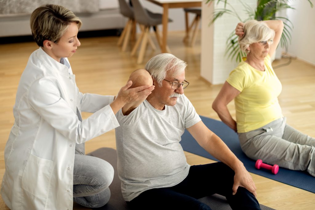 Senior Citizens physiotherapy